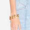 Links Oversized-Kettenarmband