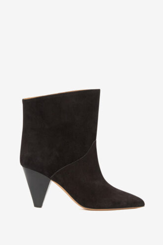 Loline Stiefel aus Wildleder mit hohem Absatz