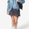 Lolita kurzer bedruckter Musselinrock Lolita kurzer bedruckter Musselinrock