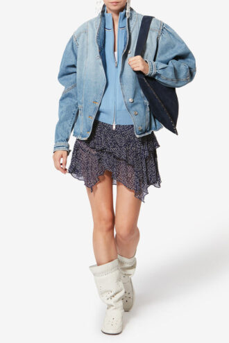 Lolita kurzer bedruckter Musselinrock