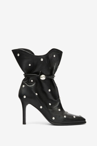 Lolya Lederstiefel mit Nieten