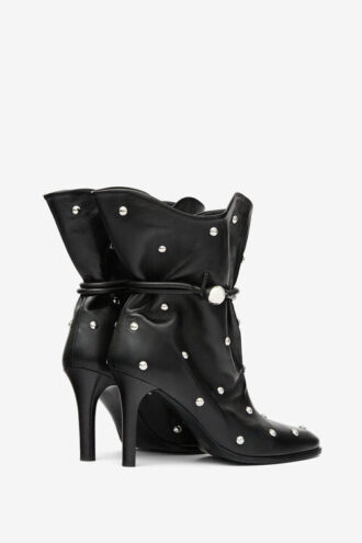 Lolya Lederstiefel mit Nieten