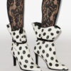 Lolya Lederstiefeletten mit Polka-Dots Lolya Lederstiefeletten mit Polka-Dots