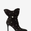 Lolya Wildlederstiefel mit Strasssteinen Lolya Wildlederstiefel mit Strasssteinen