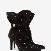 Lolya Wildlederstiefel mit Strasssteinen Lolya Wildlederstiefel mit Strasssteinen