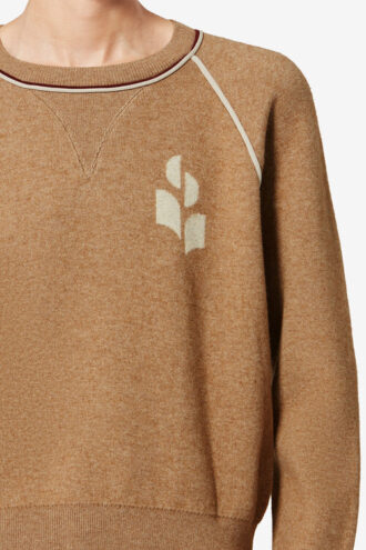 Loriby Sportlicher Pullover mit Logo Loriby Sportlicher Pullover mit Logo