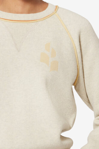 Loriby Sportlicher Pullover mit Logo Loriby Sportlicher Pullover mit Logo