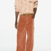 Lorson-Hose mit weitem Bein aus Cord