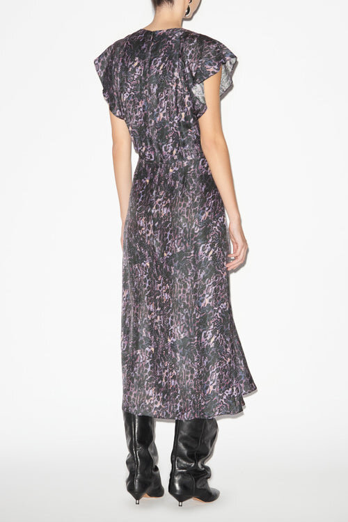 Lyndsay Bedrucktes Midikleid mit Raffungen Lyndsay Bedrucktes Midikleid mit Raffungen