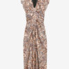 Lyndsay Bedrucktes Midikleid mit Raffungen Lyndsay Bedrucktes Midikleid mit Raffungen