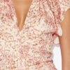 Lyndsay Midi-Kleid aus Burnout-Samt Lyndsay Midi-Kleid aus Burnout-Samt