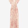 Lyndsay Midi-Kleid aus Burnout-Samt Lyndsay Midi-Kleid aus Burnout-Samt