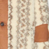 Madeo Wende-Mantel im Shearling-Stil mit Print