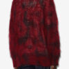 Mahel Lange Strickjacke aus Kid-Mohair