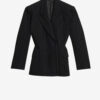 Maia Tennisstreifen-Anzugjacke mit Gürtel Maia Tennisstreifen-Anzugjacke mit Gürtel
