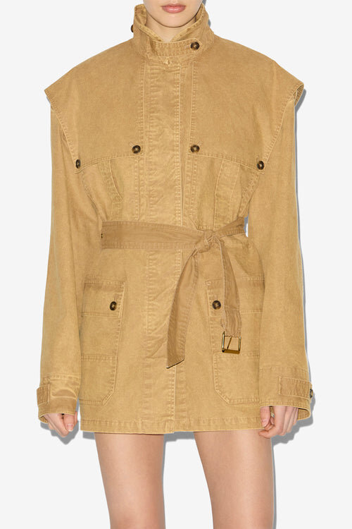 Malika Baumwoll-Arbeitsjacke Malika Baumwoll-Arbeitsjacke