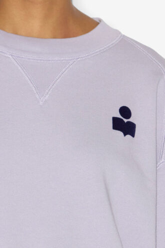 Margo Kurzes Baumwoll-Sweatshirt mit Logo