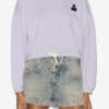 Margo Kurzes Baumwoll-Sweatshirt mit Logo Margo Kurzes Baumwoll-Sweatshirt mit Logo