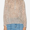 Maria Bluse aus bedrucktem Baumwollvoile Maria Bluse aus bedrucktem Baumwollvoile