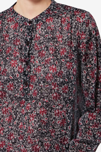 Maria Bluse aus Bio-Baumwollvoile Maria Bluse aus Bio-Baumwollvoile
