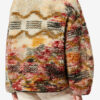 Marner Fleece-Mantel mit Wolkenprint Marner Fleece-Mantel mit Wolkenprint