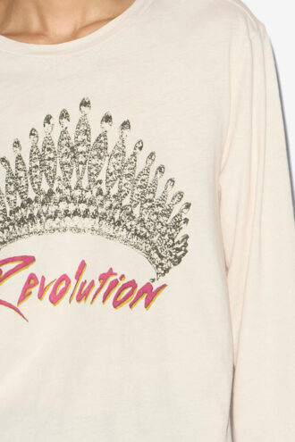 Martine Bedrucktes Langarm-T-Shirt