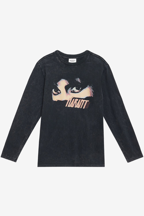 Martine Bedrucktes Langarm-T-Shirt Martine Bedrucktes Langarm-T-Shirt