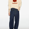 Mikoy Baumwoll-Sweatshirt mit Logo