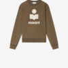 Mikoy Baumwoll-Sweatshirt mit Logo