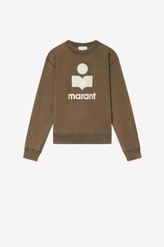 Mikoy Baumwoll-Sweatshirt mit Logo
