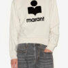Mikoy Baumwoll-Sweatshirt mit Logo