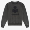Mikoy Baumwoll-Sweatshirt mit Logo