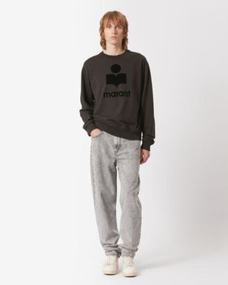 Mikoy Jersey Sweatshirt mit gesticktem Logo
