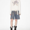 Mikoy Jersey Sweatshirt mit gesticktem Logo