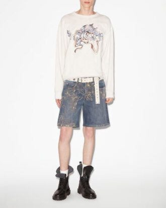Mikoy Jersey Sweatshirt mit gesticktem Logo