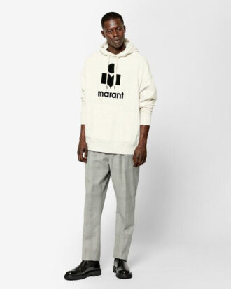 Miley Logo Oversize Hoodie Sweatshirt