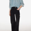 Milya geraffte Chambray-Bluse