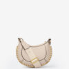 Mini Moon Leder-Schultertasche Baguette Mini Moon Leder-Schultertasche Baguette