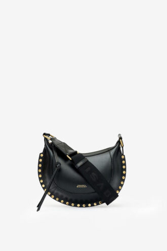Mini Moon Soft Leather Baguette Schultertasche