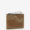 Mino Glänzende Leder-Clutch Mino Glänzende Leder-Clutch