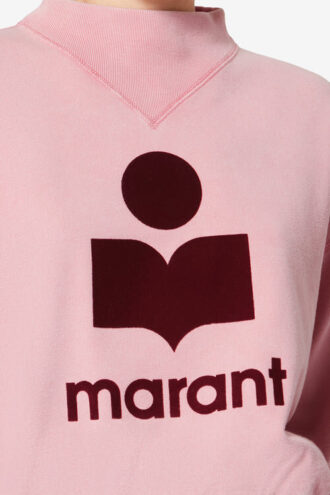 Moby Baumwoll-Sweatshirt mit Logo