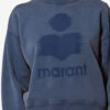 Mobyli Baumwoll-Sweatshirt mit Logo