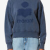 Mobyli Baumwoll-Sweatshirt mit Logo