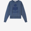 Mobyli Baumwoll-Sweatshirt mit Logo