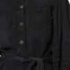 Moe Verwaschenes Chambray-Hemdkleid Moe Verwaschenes Chambray-Hemdkleid