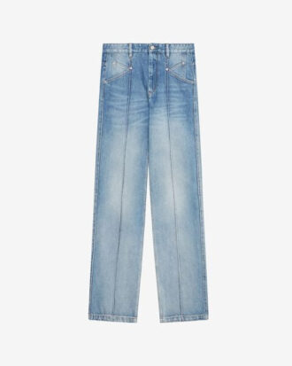 Nadège Boyfriend-Jeans aus Denim