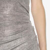 Nadilia Kurzes Metallic-Jerseykleid Nadilia Kurzes Metallic-Jerseykleid