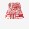 Naomi Smocked Baumwollvoile-Rock mit Bandana-Print Naomi Smocked Baumwollvoile-Rock mit Bandana-Print
