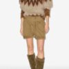Natania Mohair-Pullover mit Fair-Isle-Muster
