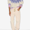 Natania Mohair-Pullover mit Fair-Isle-Muster Natania Mohair-Pullover mit Fair-Isle-Muster